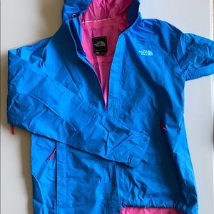 The north face rain jacket